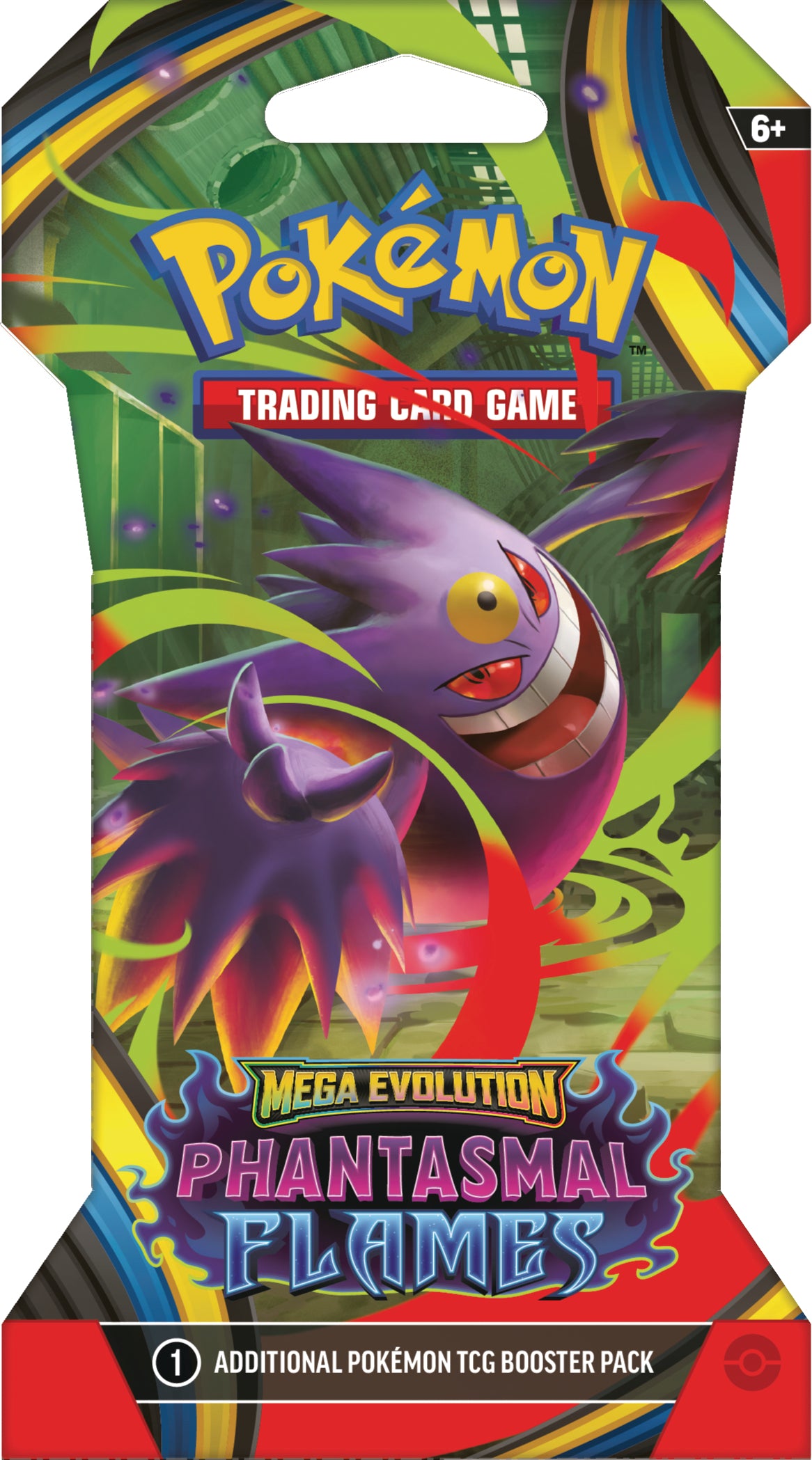 Pokémon TCG: Mega Evolution: Phantasmal Flames - Sleeved Booster Pack