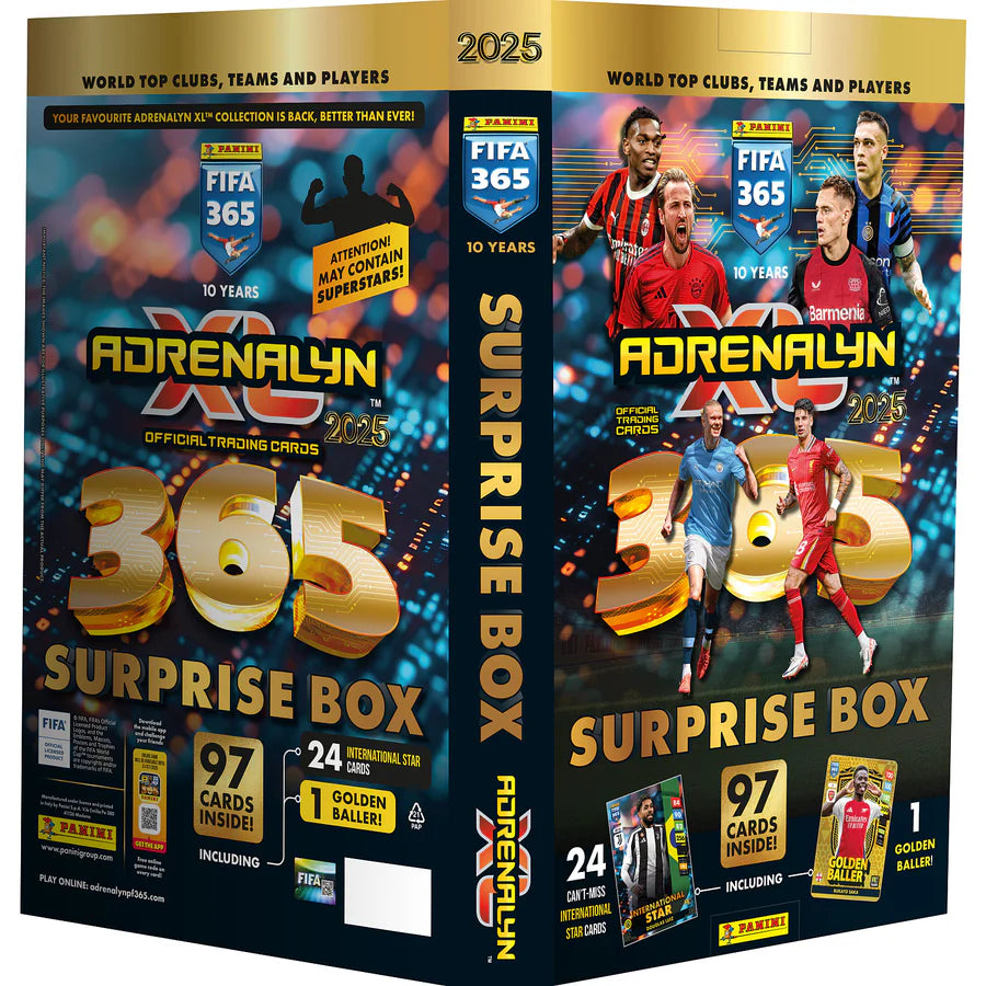 Panini Adrenalyn XL FIFA 365 Advent Calendar 2025 Julekalender Kortspil