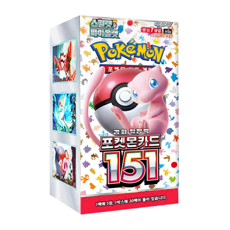 Pokémon TCG sv2a 151 Booster Box Koreansk