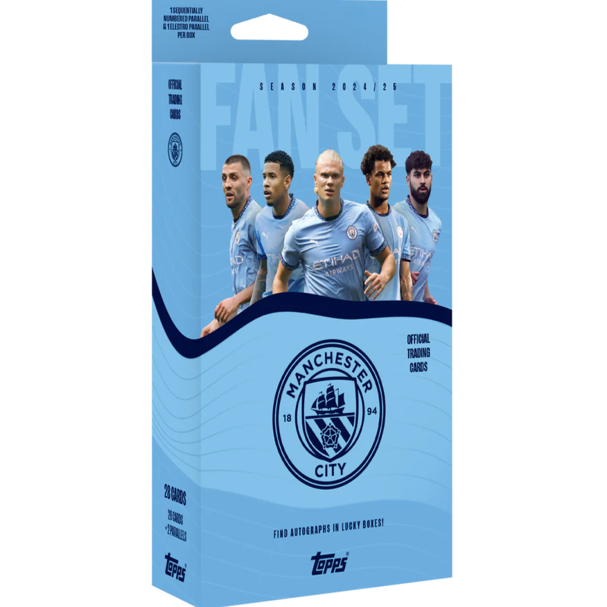 Topps: Manchester City 2024/25- Fan Set Kortspil