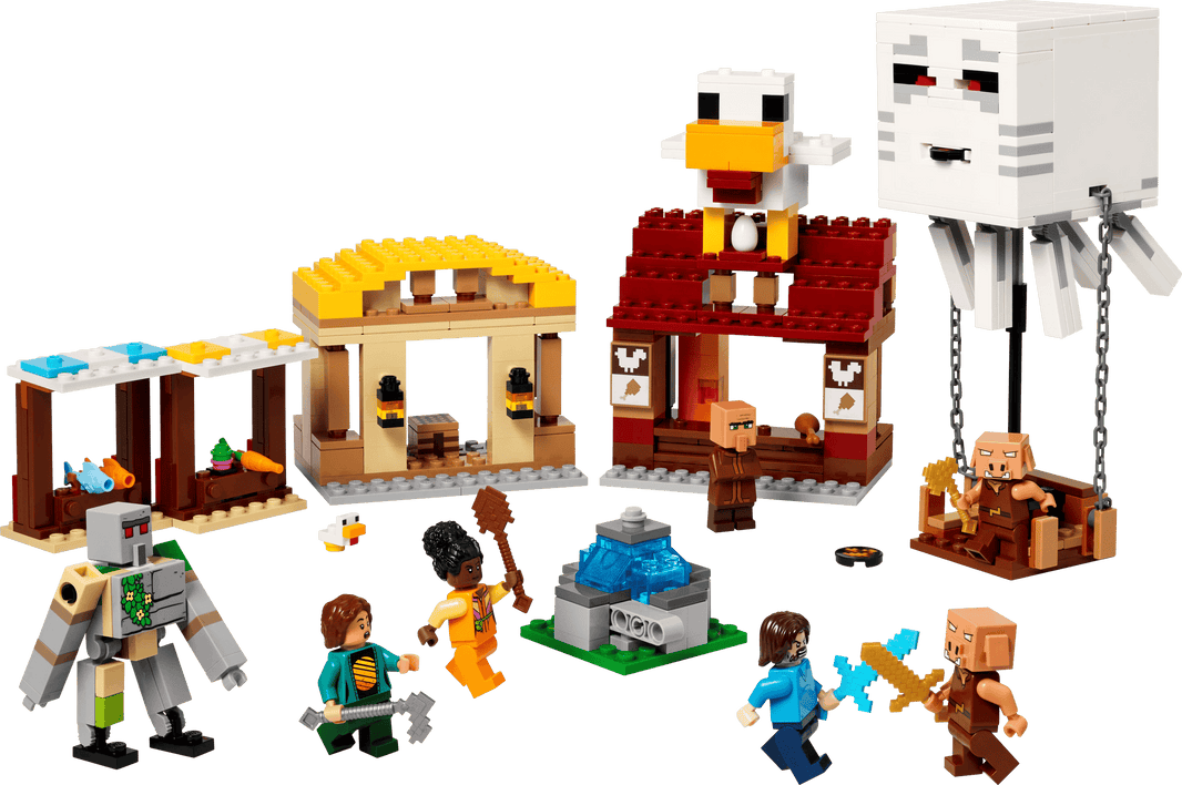 LEGO: Minecraft: Ghast-ballonens angreb på landsbyen #21273