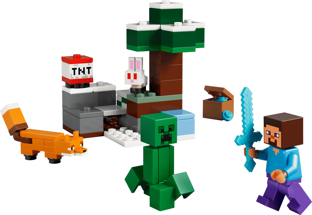 LEGO: Minecraft: Steves tajga-eventyr #21583