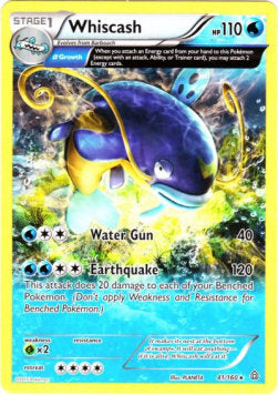 Whiscash - Primal Clash (Rare) [PRC-41]