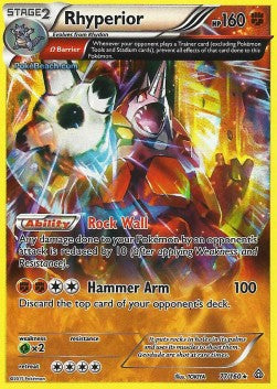 Rhyperior - Primal Clash (Holo Rare) [PRC-77]