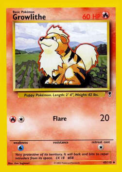 Growlithe⁣ - Legendary Collection⁣ (Uncommon)⁣ [45]