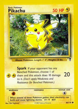 Pikachu⁣ - Legendary Collection⁣ (Common)⁣ [86]