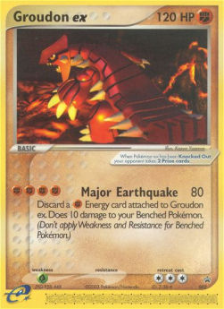 Groudon ex (Nintendo Magazine) - Nintendo Black Star Promos (Promo) [NP-2]