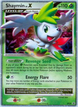 Shaymin LV.X - DP Black Star Promos (Promo) [DPPR-39]