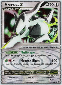 Arceus LV.X - DP Black Star Promos (Promo) [DPPR-56]