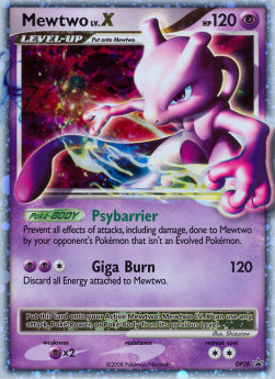 Mewtwo LV.X - DP Black Star Promos (Promo) [DPPR-28]