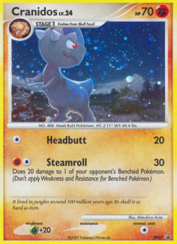Cranidos Lv.24 - DP Black Star Promos (Promo) [DPPR-07]