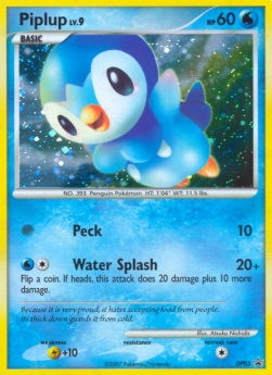 Piplup Lv.9 - DP Black Star Promos (Promo) [DPPR-03]