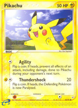 Pikachu - EX Team Magma vs Team Aqua (Common) [MA-43]