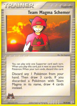 Team Magma Schemer - EX Team Magma vs Team Aqua (Common) [MA-70]