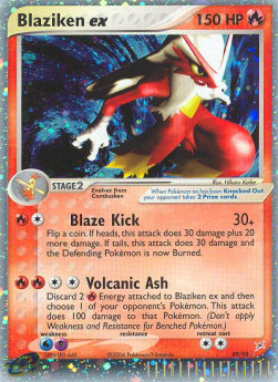 Blaziken ex - EX Team Magma vs Team Aqua (Ultra Rare) [MA-89]