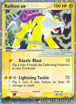 Raikou ex - EX Team Magma vs Team Aqua (Ultra Rare) [MA-92]