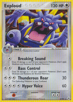 Exploud - EX Hidden Legends (Holo Rare) [HL-6]