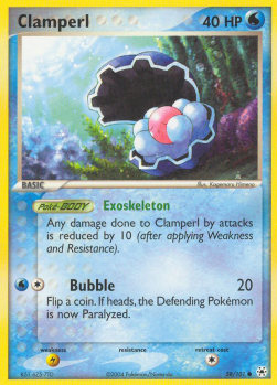 Clamperl - EX Hidden Legends (Common) [HL-58]