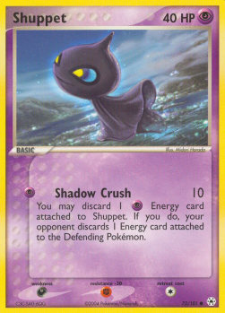 Shuppet - EX Hidden Legends (Common) [HL-72]