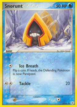 Snorunt - EX Hidden Legends (Common) [HL-73]