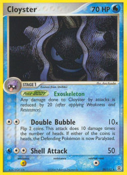Cloyster - EX FireRed & LeafGreen (Rare) [FL-20]