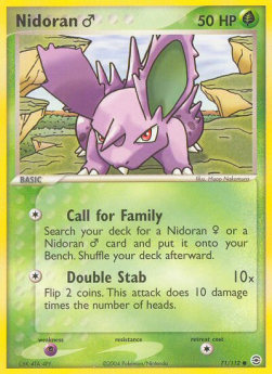 Nidoran - EX FireRed & LeafGreen (Common) [FL-71]