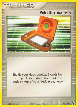 PokéDex HANDY909 - EX FireRed & LeafGreen (Uncommon) [FL-96]