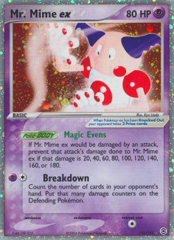 Mr. Mime ex (Magic Evens) - EX FireRed & LeafGreen (Ultra Rare) [FL-111]