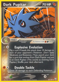 Dark Pupitar (Explosive Evolution) - EX Team Rocket Returns (Uncommon) [TRR-40]
