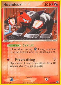 Houndour (Dark Lift) - EX Team Rocket Returns (Common) [TRR-60]