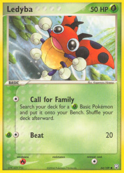 Ledyba - EX Team Rocket Returns (Common) [TRR-64]