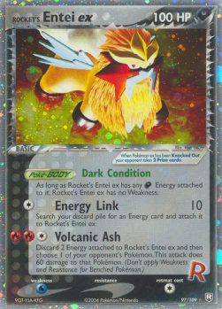 Rocket's Entei ex - EX Team Rocket Returns (Ultra Rare) [TRR-97]