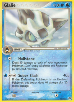 Glalie - EX Emerald (Rare) [EM-13]