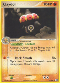 Claydol - EX Emerald (Uncommon) [EM-24]