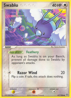 Swablu - EX Emerald (Common) [EM-67]