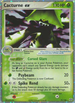 Cacturne ex - EX Emerald (Ultra Rare) [EM-91]