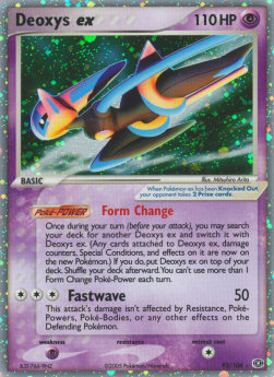 Deoxys ex - EX Emerald (Ultra Rare) [EM-93]