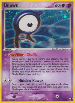 Unown - EX Unseen Forces (Rare) [UF-A-28]