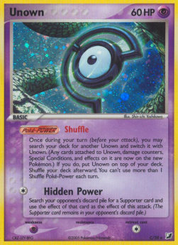 Unown - EX Unseen Forces (Rare) [UF-C-28]