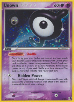 Unown - EX Unseen Forces (Rare) [UF-J-28]