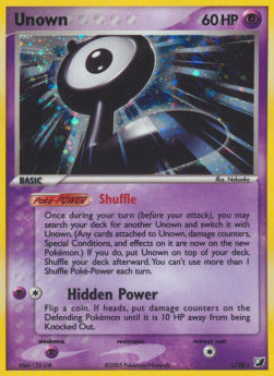 Unown - EX Unseen Forces (Rare) [UF-L-28]