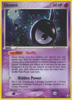 Unown - EX Unseen Forces (Rare) [UF-XM-28]