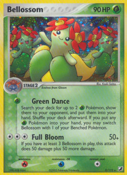 Bellossom - EX Unseen Forces (Holo Rare) [UF-3]