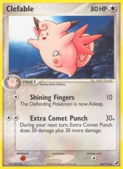 Clefable - EX Unseen Forces (Uncommon) [UF-36]