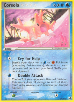 Corsola - EX Unseen Forces (Uncommon) [UF-37]