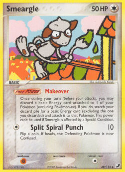Smeargle - EX Unseen Forces (Uncommon) [UF-48]