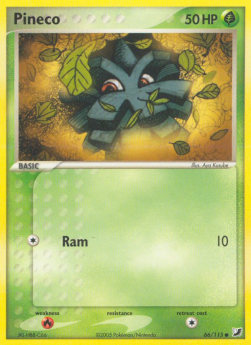 Pineco - EX Unseen Forces (Common) [UF-66]