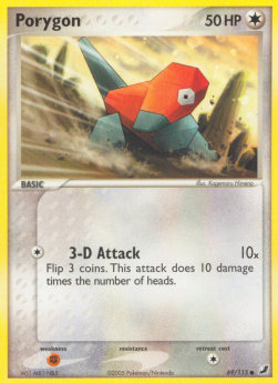 Porygon - EX Unseen Forces (Common) [UF-69]