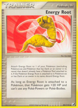 Energy Root - EX Unseen Forces (Uncommon) [UF-83]
