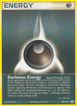 Darkness Energy - EX Unseen Forces (Rare) [UF-96]